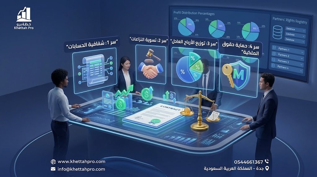 4 قواعد مالية لحماية حقوق الشركاء وتوزيع الأرباح بوضوح
